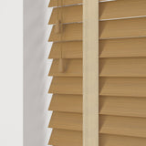 Desert Oak Faux Wood Blinds With Tapes - Zen Shades