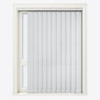 Designo Shadow White Vertical Blinds - Zen Shades