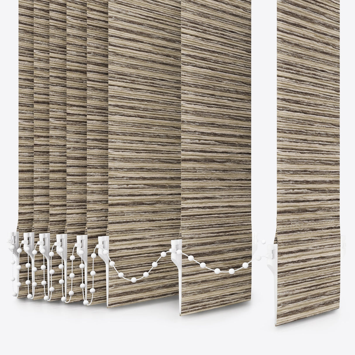 Designo Wood Kelp Vertical Blinds - Zen Shades