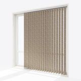 Designo Wood Kelp Vertical Blinds - Zen Shades