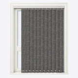 Designo Wood Pewter Vertical Blinds - Zen Shades