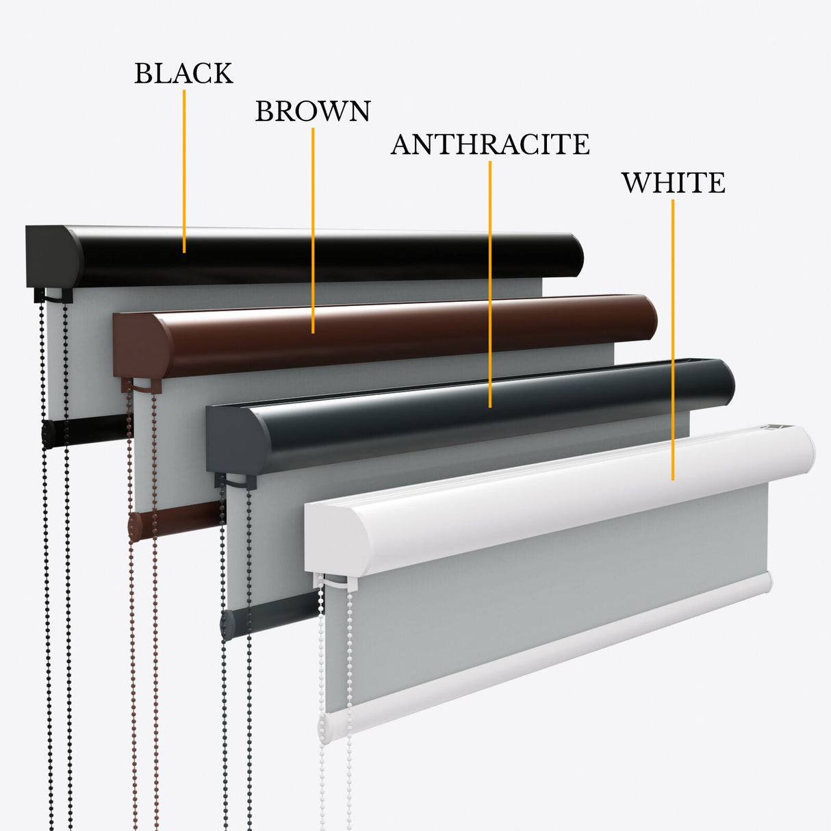 Endura Gray Violet Blackout Roller Blinds - Zen Shades