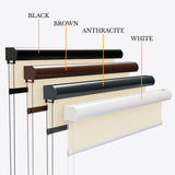 Essence Bone White Roller Blinds - Zen Shades