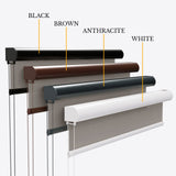 Essence Gray Flannel Roller Blinds - Zen Shades