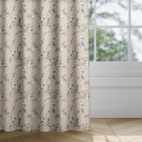 Flores Biscuit Curtains - Zen Shades