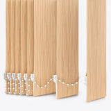 Gabi Porcini Vertical Blinds - Zen Shades