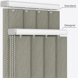 Genova Golden Blackout PVC Vertical Blinds - Zen Shades