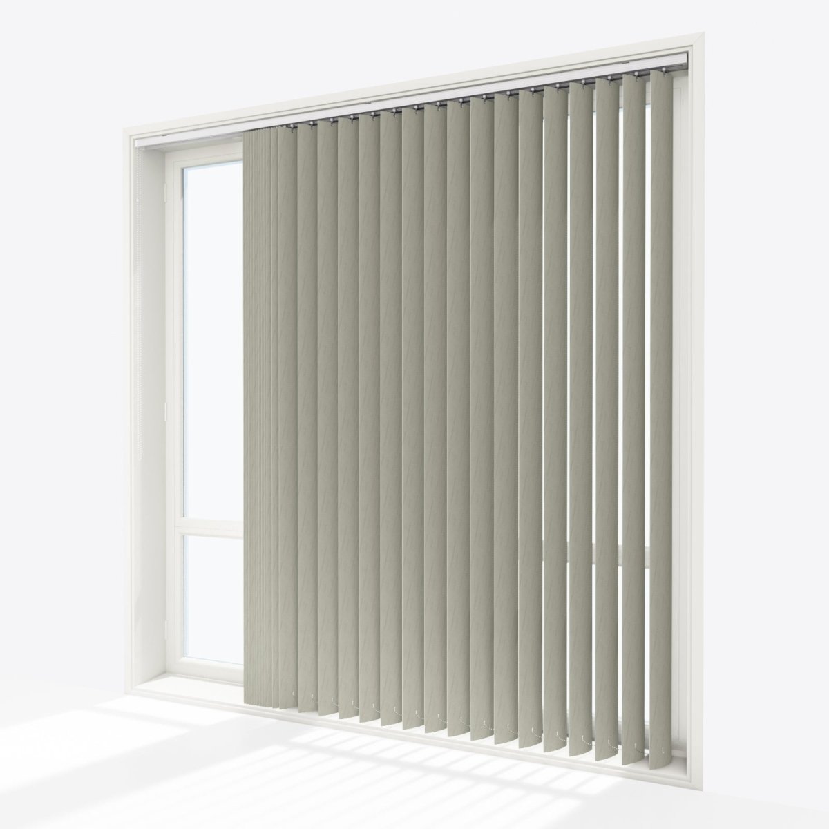 Genova Golden Blackout PVC Vertical Blinds - Zen Shades