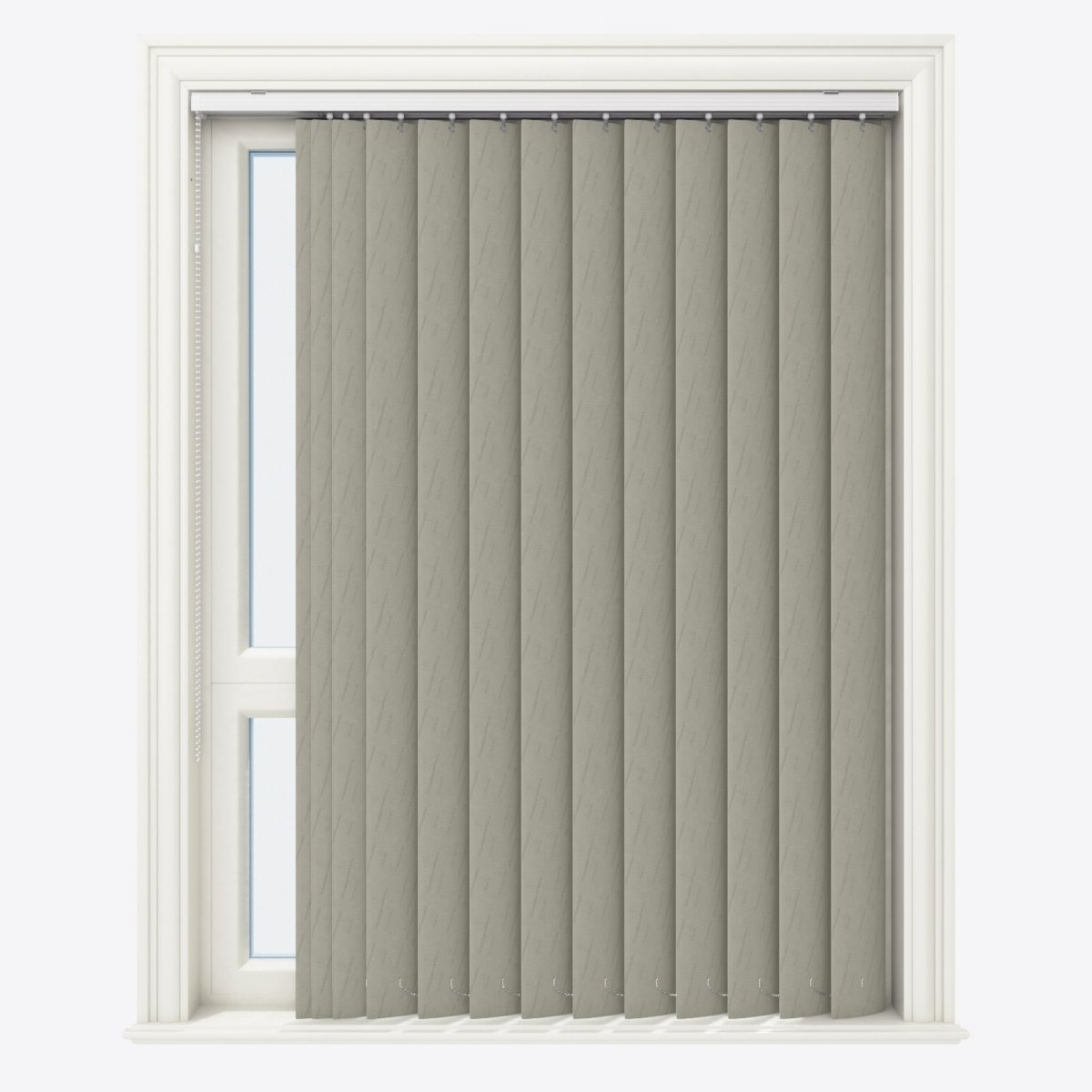 Genova Golden Blackout PVC Vertical Blinds - Zen Shades