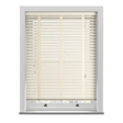 Gloss Creme Real Wooden Blinds With Tapes - Zen Shades