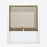 Gloss Grey Beige Venetian Blinds - Zen Shades