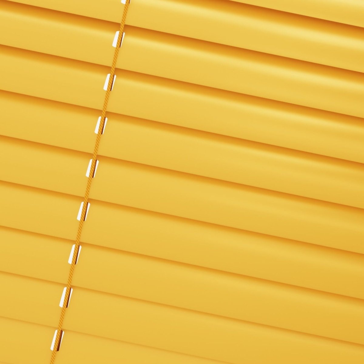 Gloss Lemon Yellow Venetian Blinds - Zen Shades