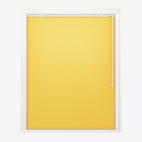 Gloss Lemon Yellow Venetian Blinds - Zen Shades