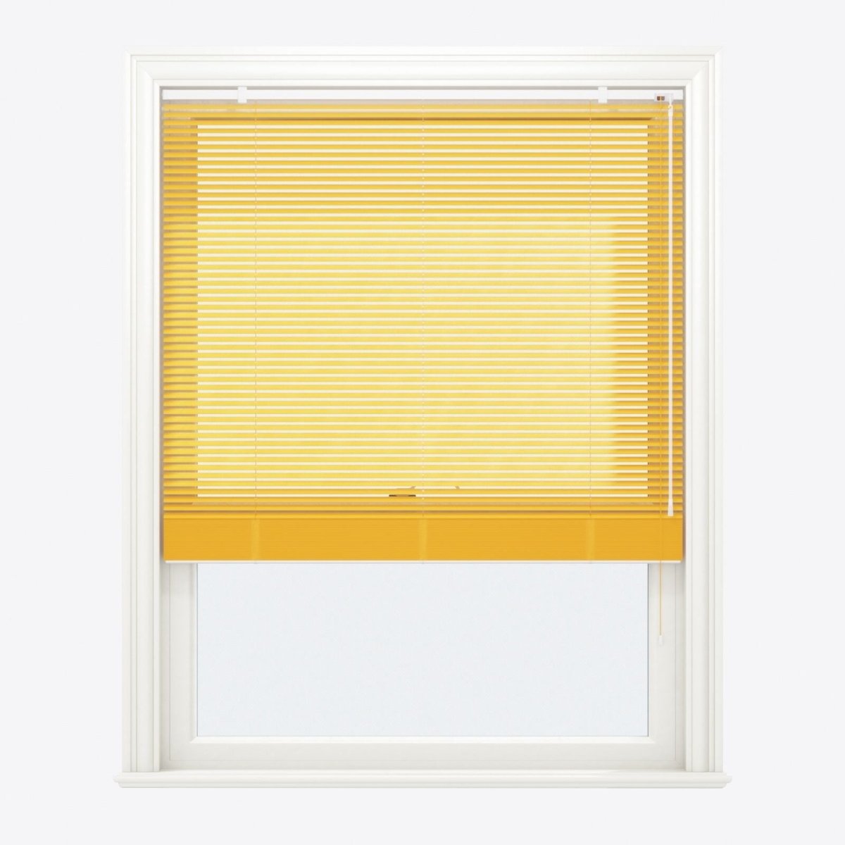 Gloss Lemon Yellow Venetian Blinds - Zen Shades