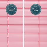 Gloss Light Pink Venetian Blinds - Zen Shades