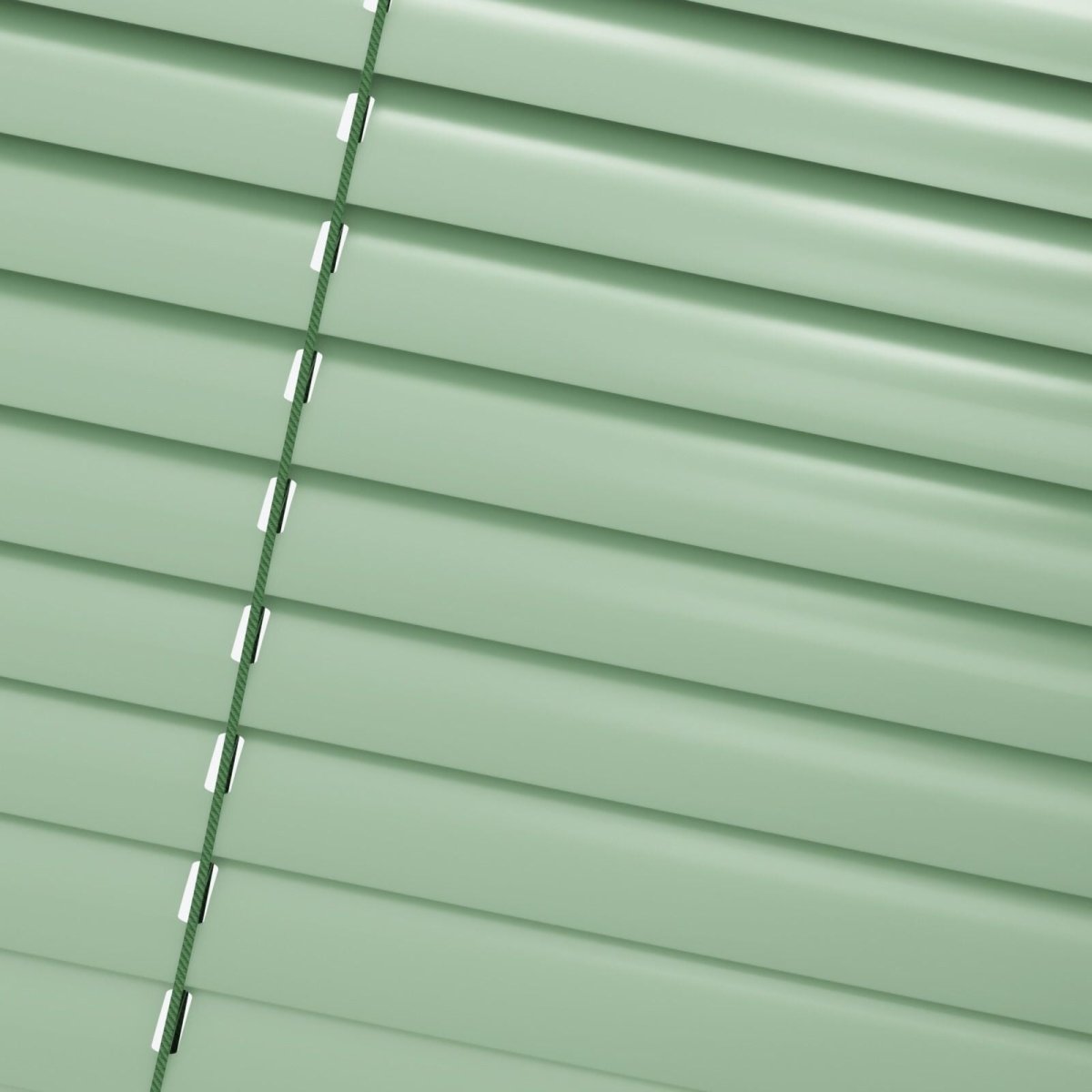 Gloss Mint Green Venetian Blinds - Zen Shades