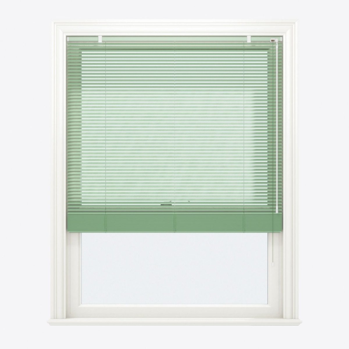 Gloss Mint Green Venetian Blinds - Zen Shades