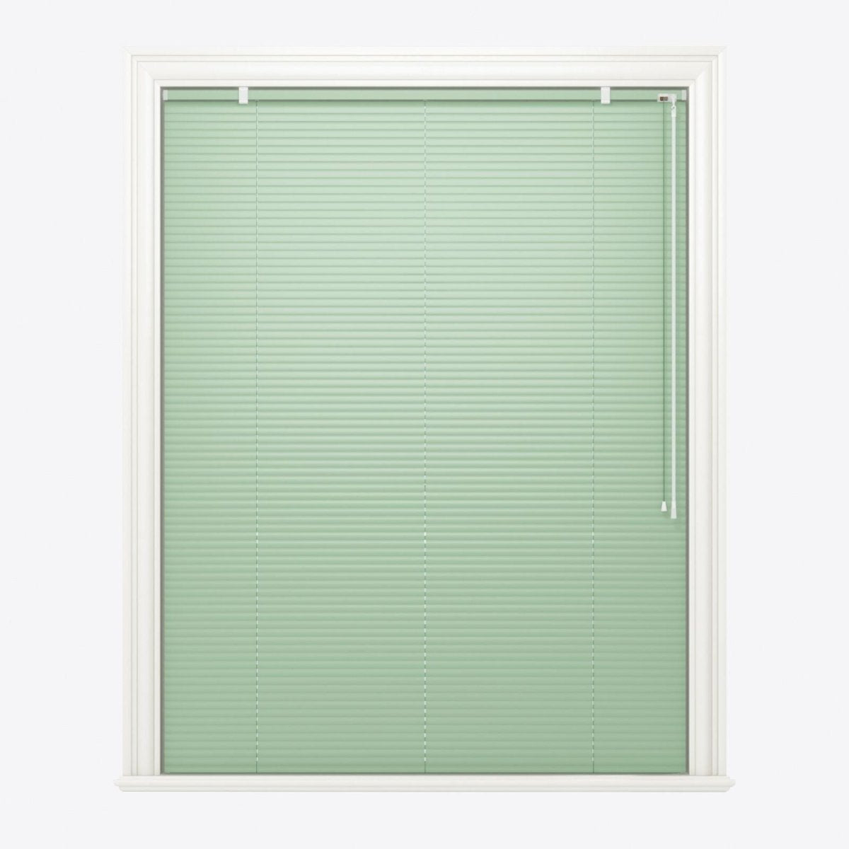 Gloss Mint Green Venetian Blinds - Zen Shades