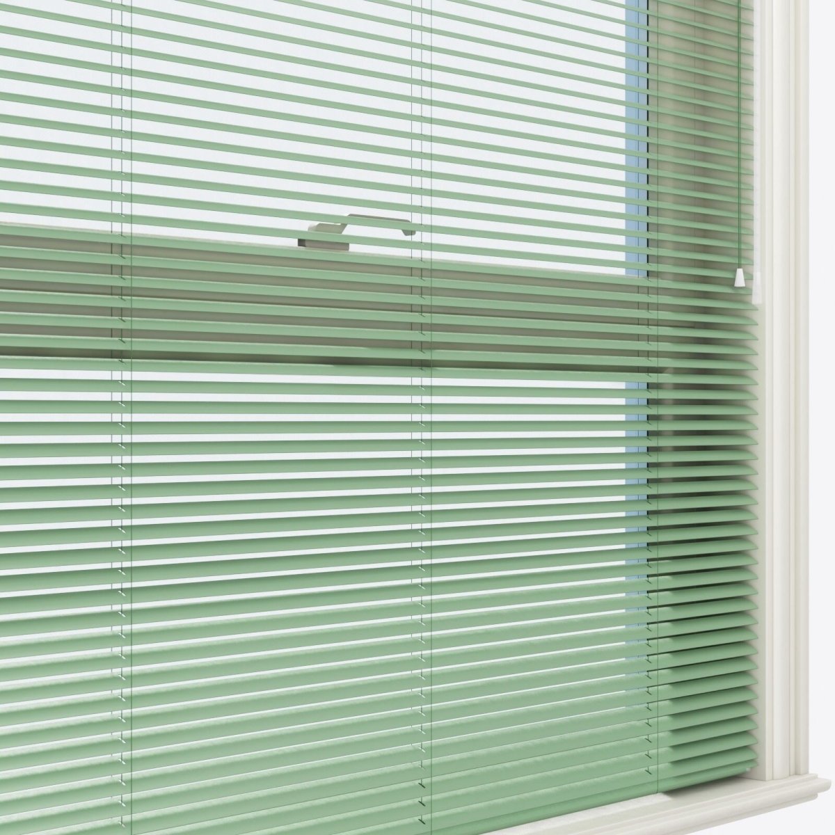 Gloss Mint Green Venetian Blinds - Zen Shades