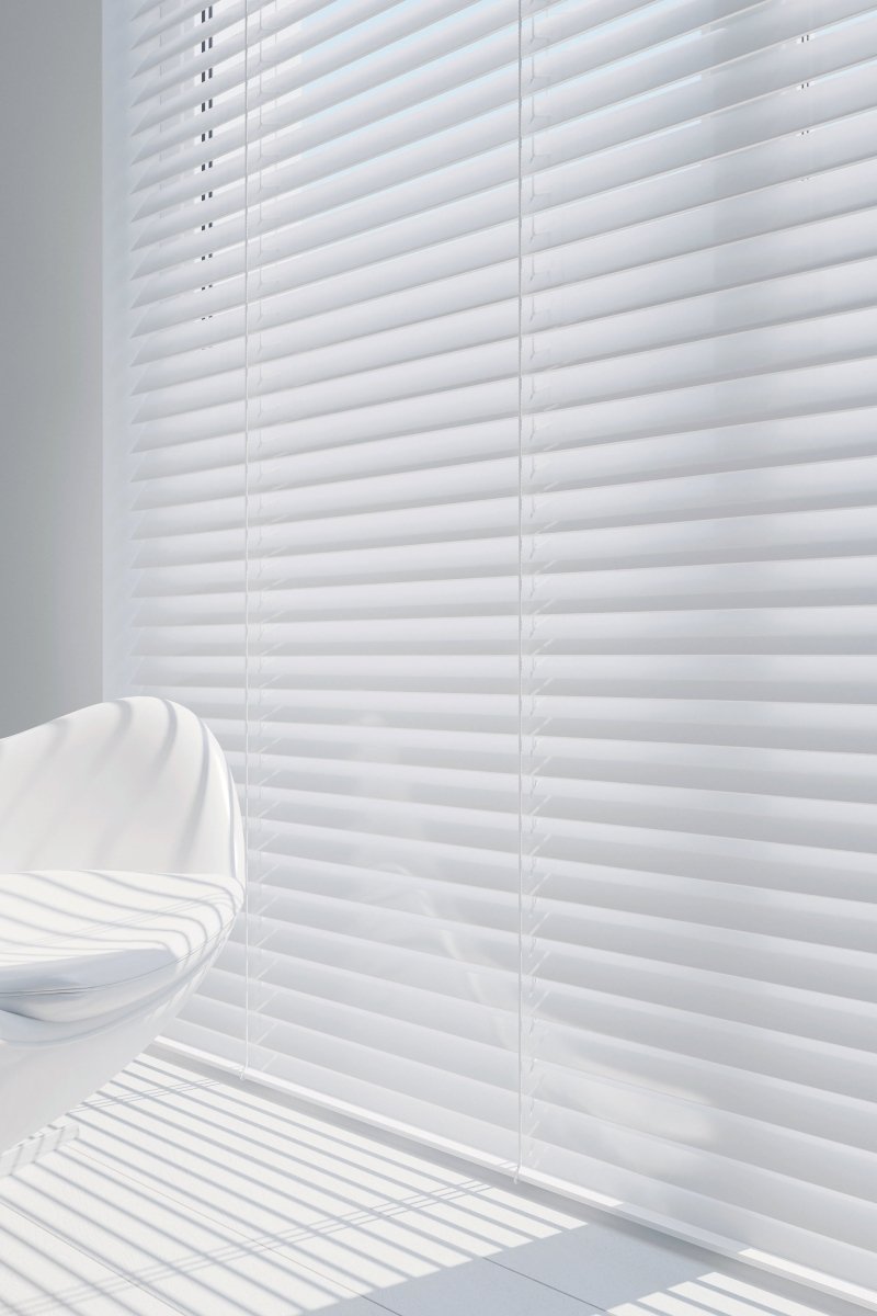 Gloss Pure Real Wooden Blinds - Zen Shades