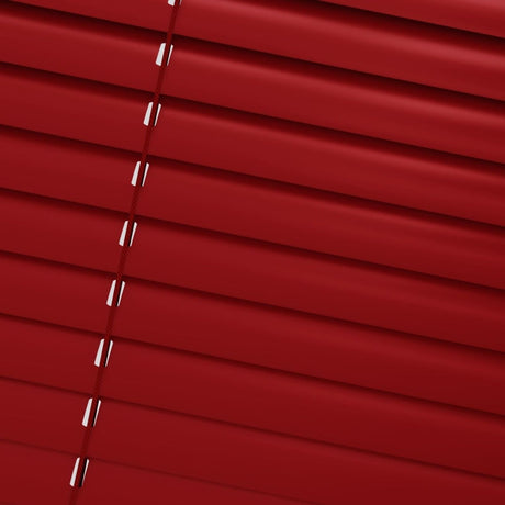 Gloss Signal Red Venetian Blinds - Zen Shades