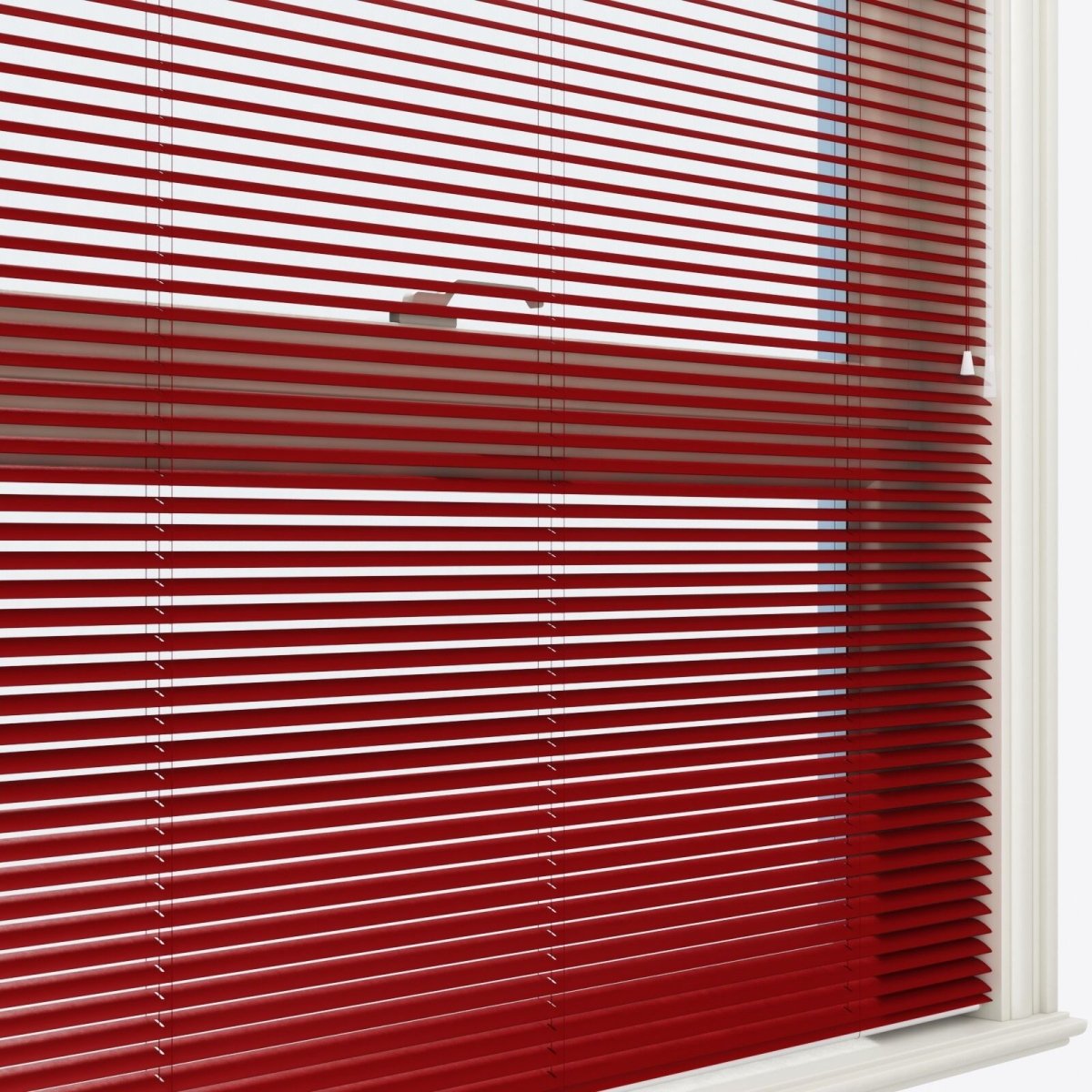 Gloss Signal Red Venetian Blinds - Zen Shades