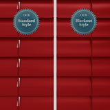 Gloss Signal Red Venetian Blinds - Zen Shades