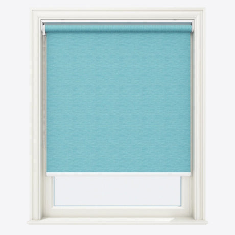 Hampton Arctic Blue Roller Blinds - Zen Shades