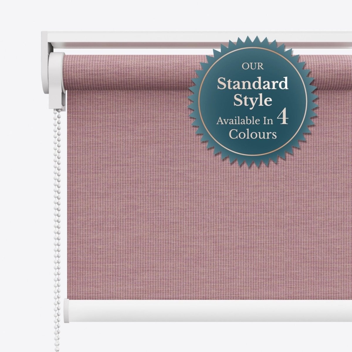 Hampton Tin Pink Roller Blinds - Zen Shades