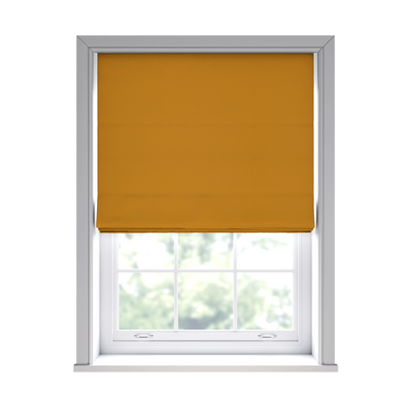 Haven Saffron Roman Blinds - Zen Shades