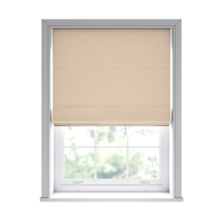 Haven Vanilla Roman Blinds - Zen Shades