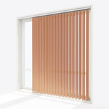 Herringbone Fenugreek Vertical Blinds Replacement Slats - Zen Shades