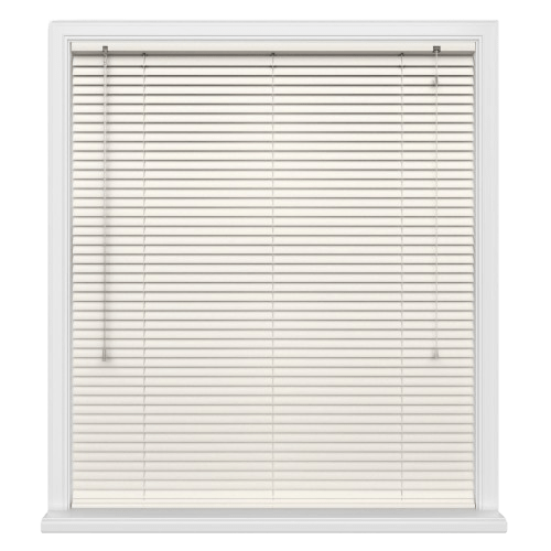 Ivory Satin Venetian Blinds - Zen Shades