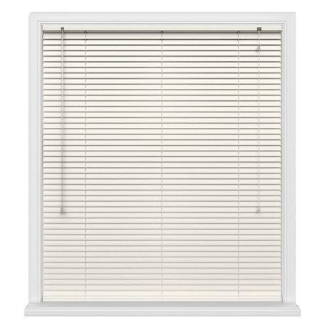 Ivory Satin Venetian Blinds - Zen Shades