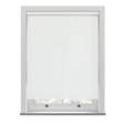 Kira White No Drill Roller Blinds - Zen Shades