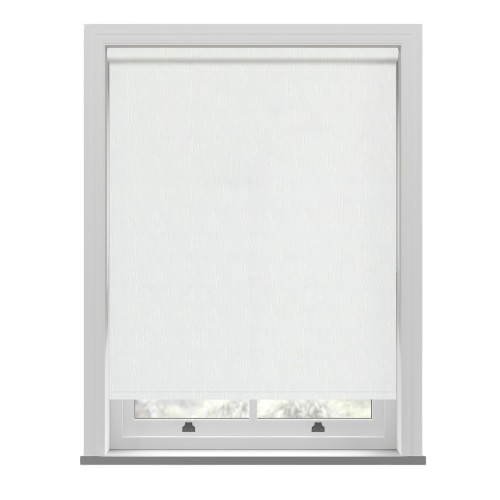 Kira White No Drill Roller Blinds - Zen Shades