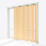 Knightley Straw Vertical Blinds - Zen Shades