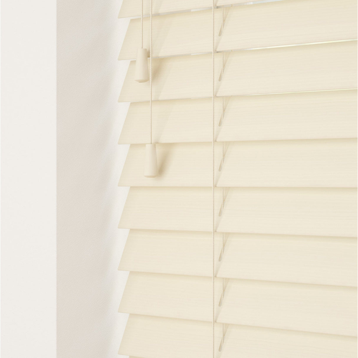 Linara Fine Grain Faux Wood Blinds - Zen Shades