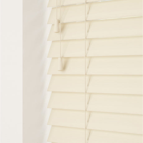 Linara Fine Grain Faux Wood Blinds - Zen Shades