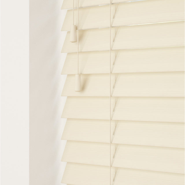 Linara Fine Grain Faux Wood Blinds - Zen Shades