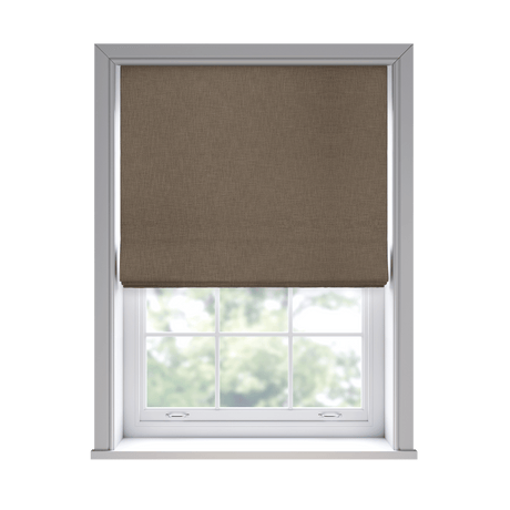 Lora Biscuit Roman Blinds - Zen Shades