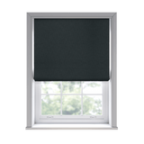 Lora Carbon Roman Blinds - Zen Shades