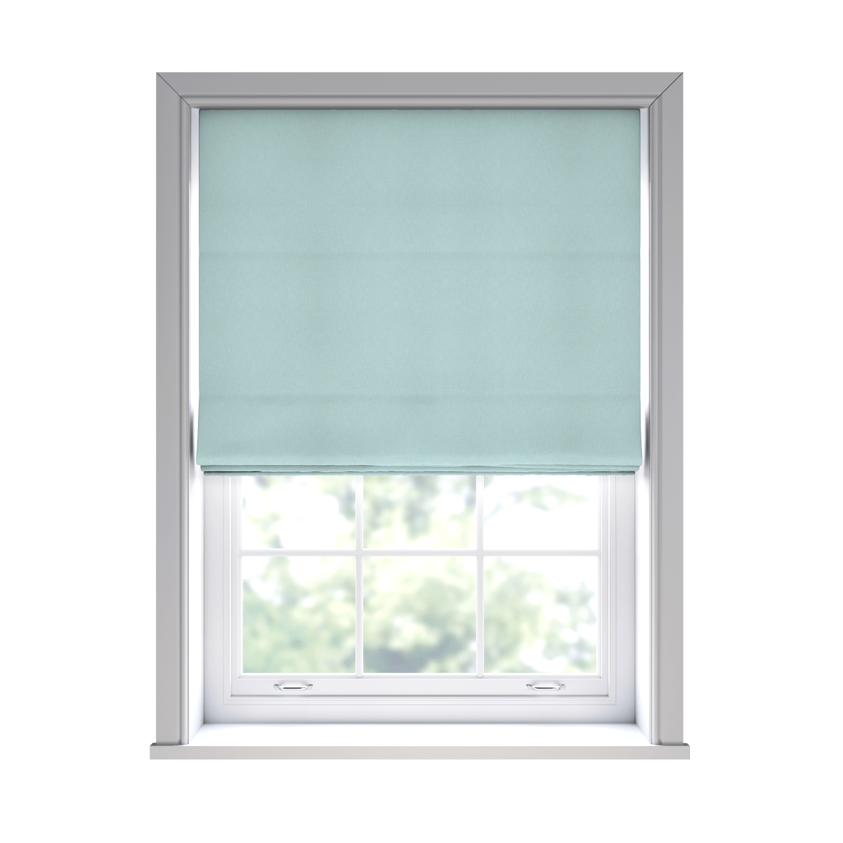 Lora Duck Egg Roman Blinds - Zen Shades