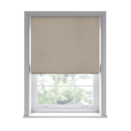 Lora Linen Roman Blinds - Zen Shades