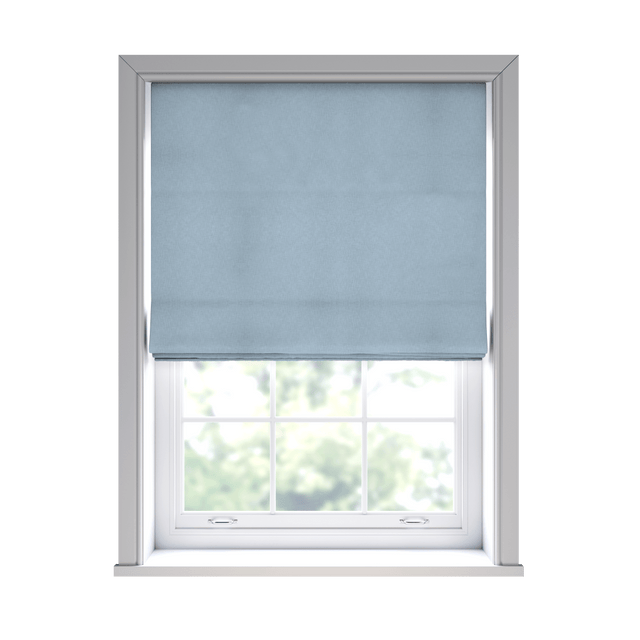 Lora Sky Roman Blinds - Zen Shades