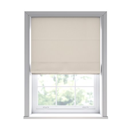 Lorenzo Ivory Roman Blinds - Zen Shades