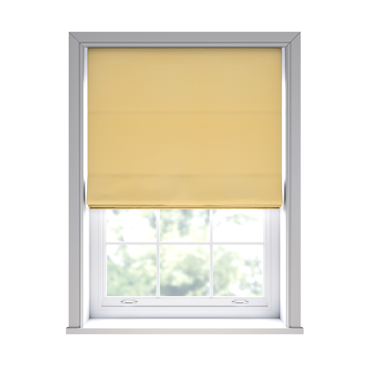 Lorenzo Lemon Roman Blinds - Zen Shades