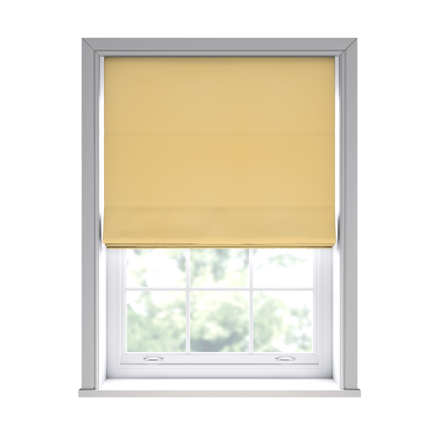 Lorenzo Lemon Roman Blinds - Zen Shades