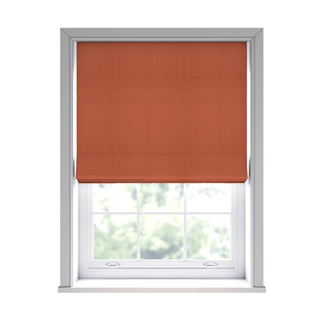 Lorenzo Terracotta Roman Blinds - Zen Shades