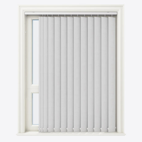 Louvolite Mineral Silver Vertical Blinds - Zen Shades